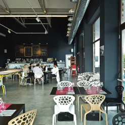 Moroso Outdoor Chairs*Supernatural Chair | Outdoor | Pure White-Perforated Back