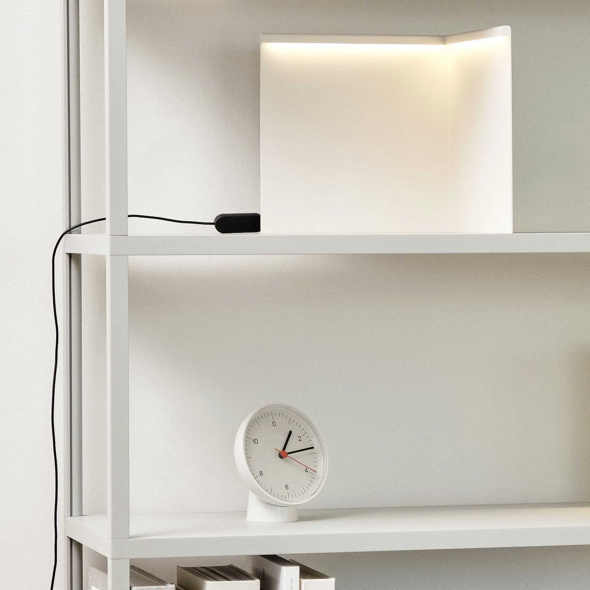 HAY Clocks*Table Clock | White