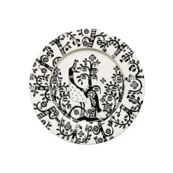Iittala Plates And Bowls*Taika | Plate - Black - 22Cm