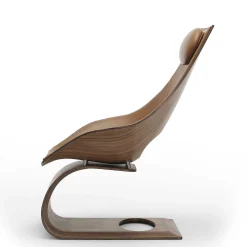 Carl Hansen & Søn Single Armchairs*Ta001P Dream Chair | Walnut - Cognac Leather