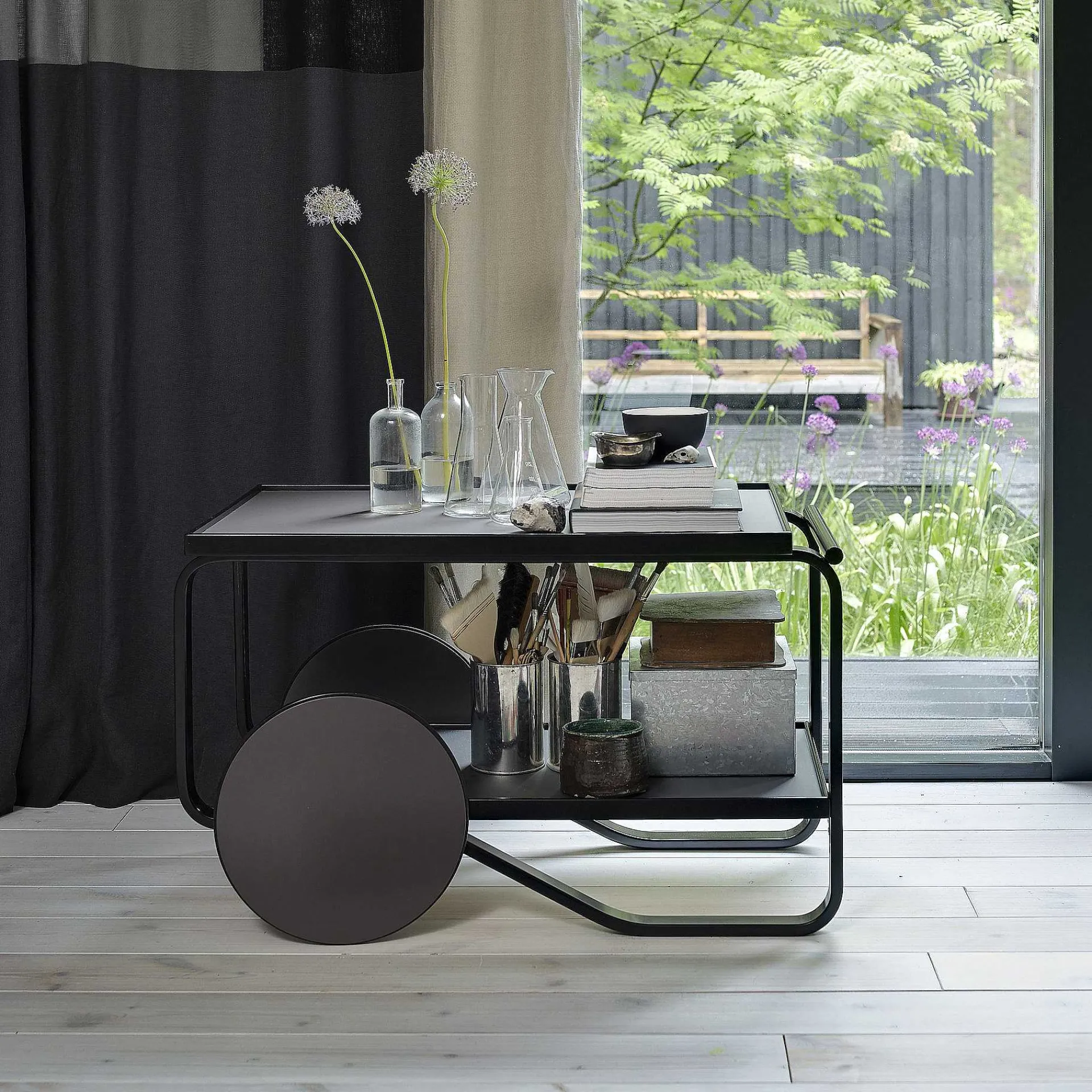 Artek Decoration*Tea Trolley 901 | Dark