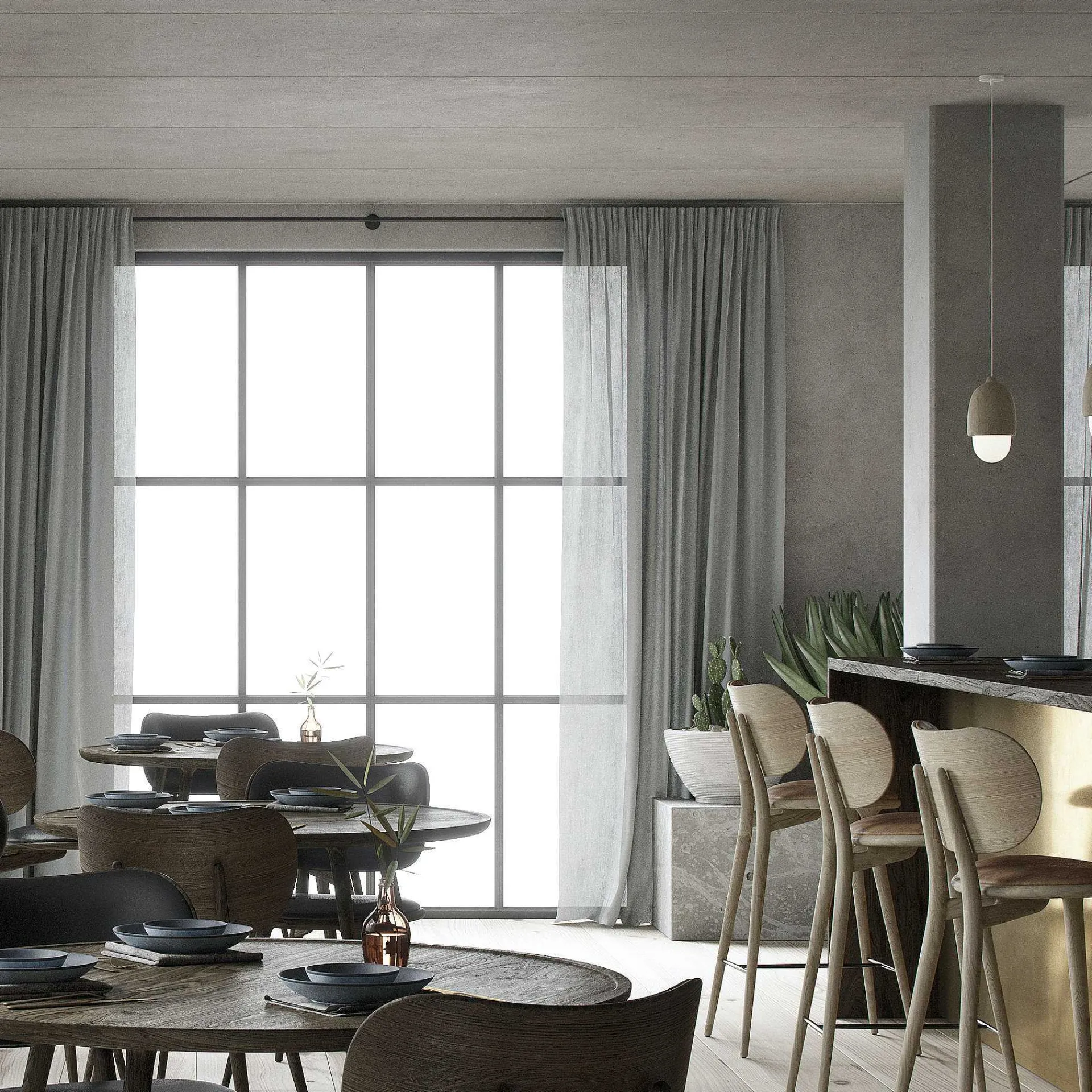 Mater Pendant Lights*Terho Lamp | Suspension Lamp | Linden - S