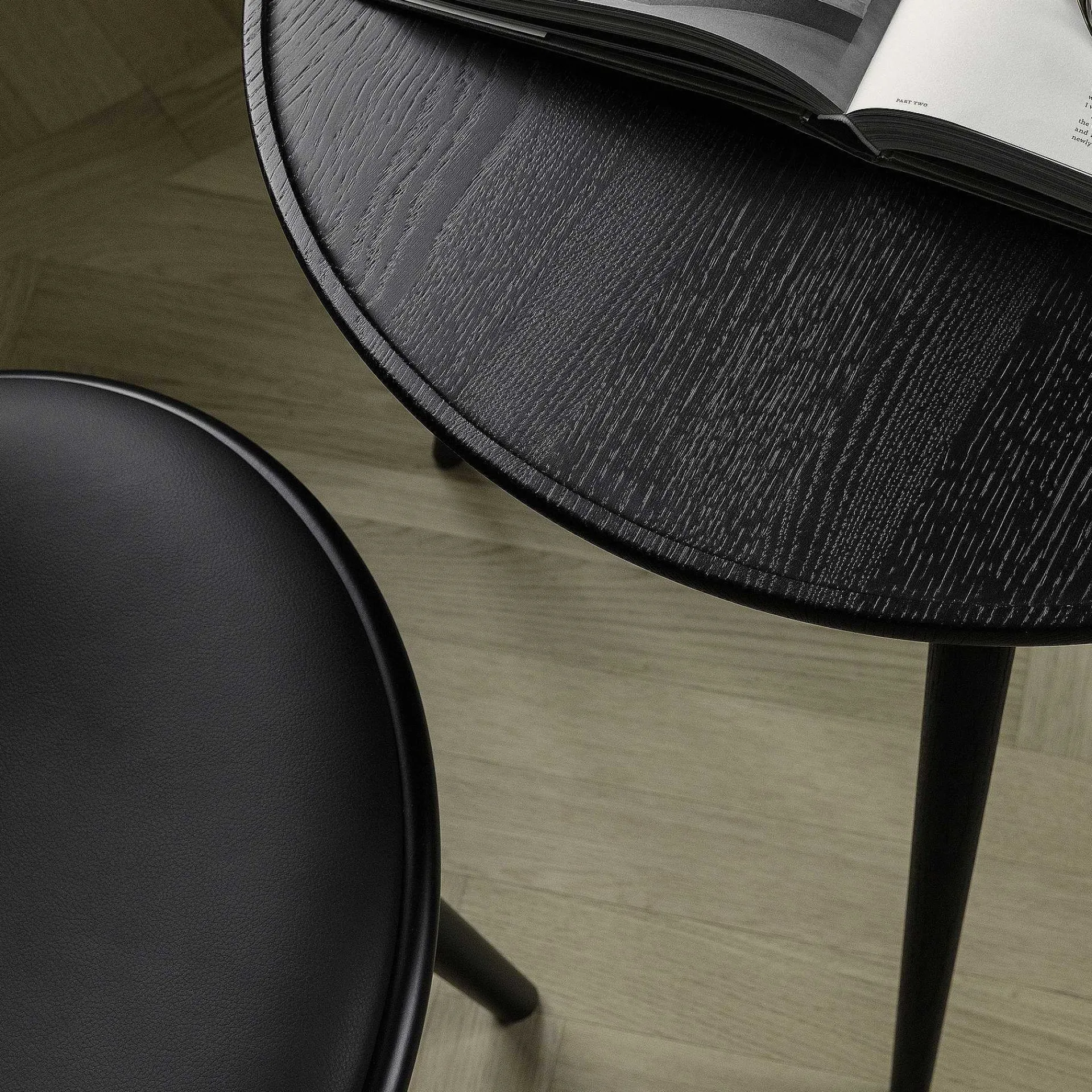 Mater Single Armchairs*The Lounge Chair | Black Stained Beech