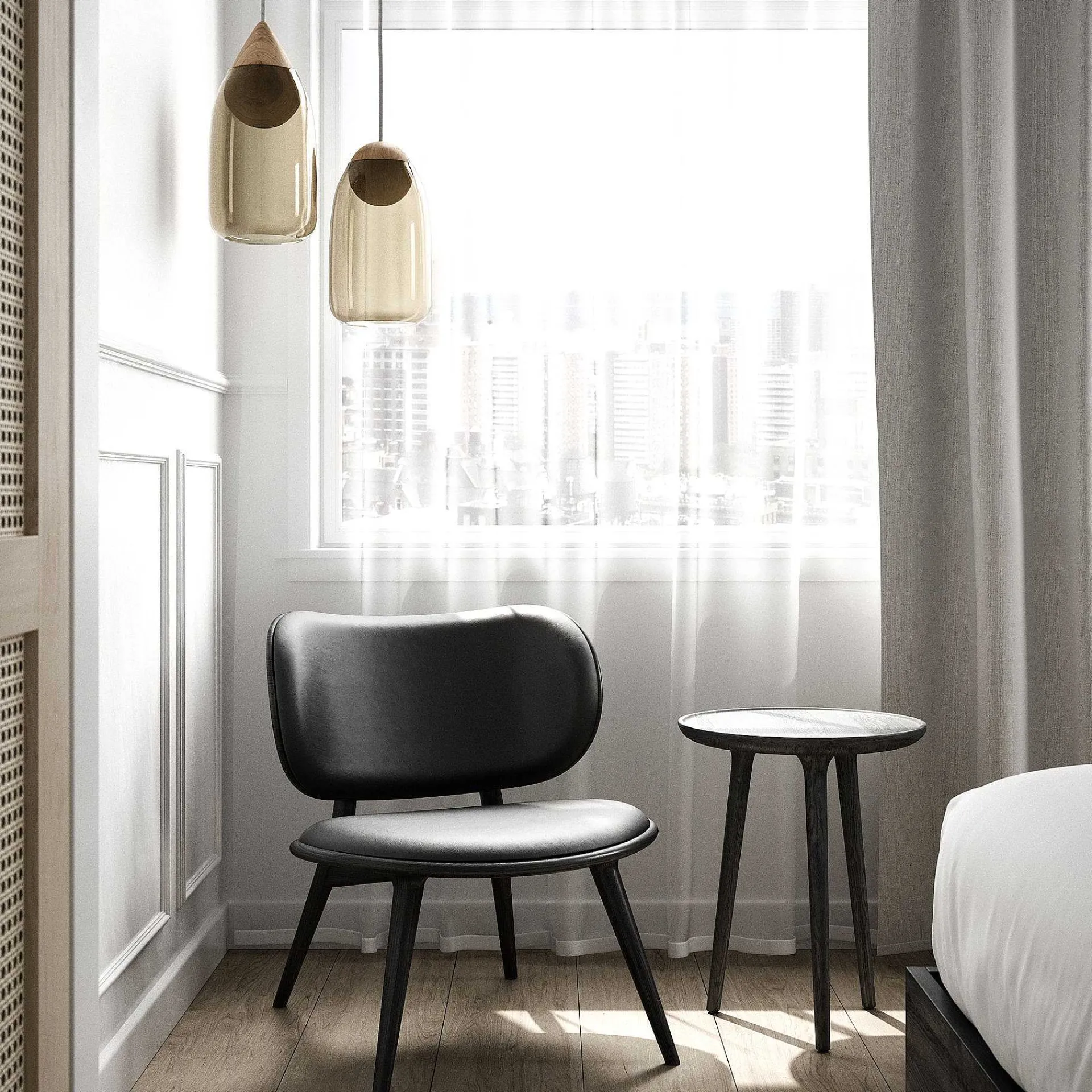 Mater Single Armchairs*The Lounge Chair | Sirka Grey Stained Oak