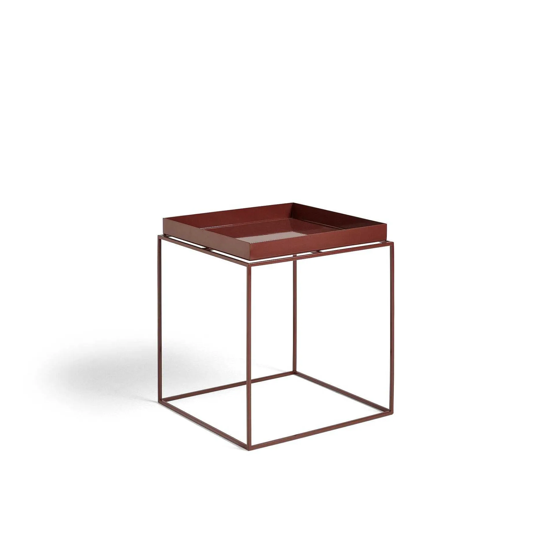 HAY Coffee Tables*Tray Table M | Chocolate High Gloss