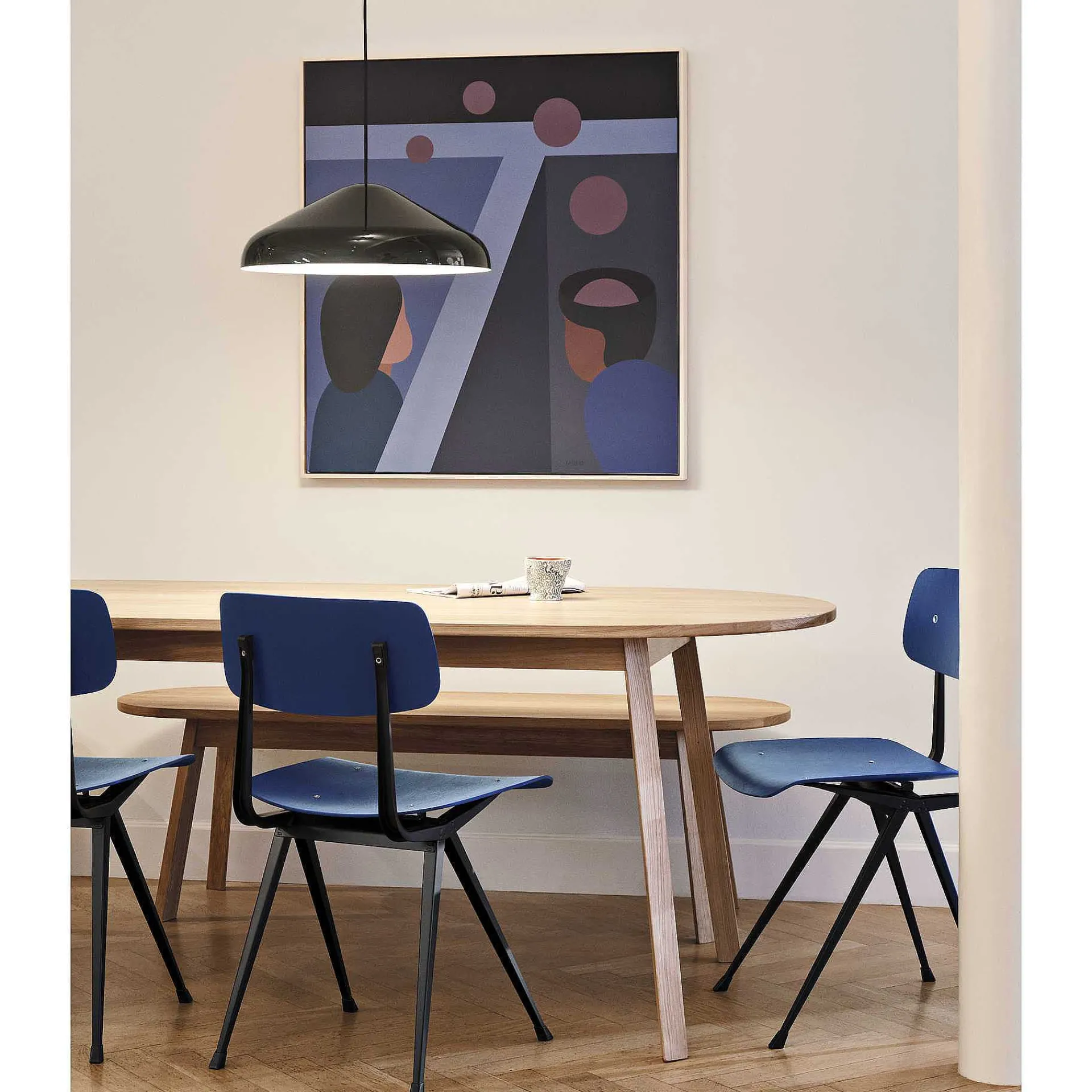 HAY Benches*Triangle Leg Bench | Solid Oak