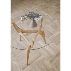 Brdr. Krüger Dining Tables*Triiio Coffee Table | Natural Oak And Clear Glass