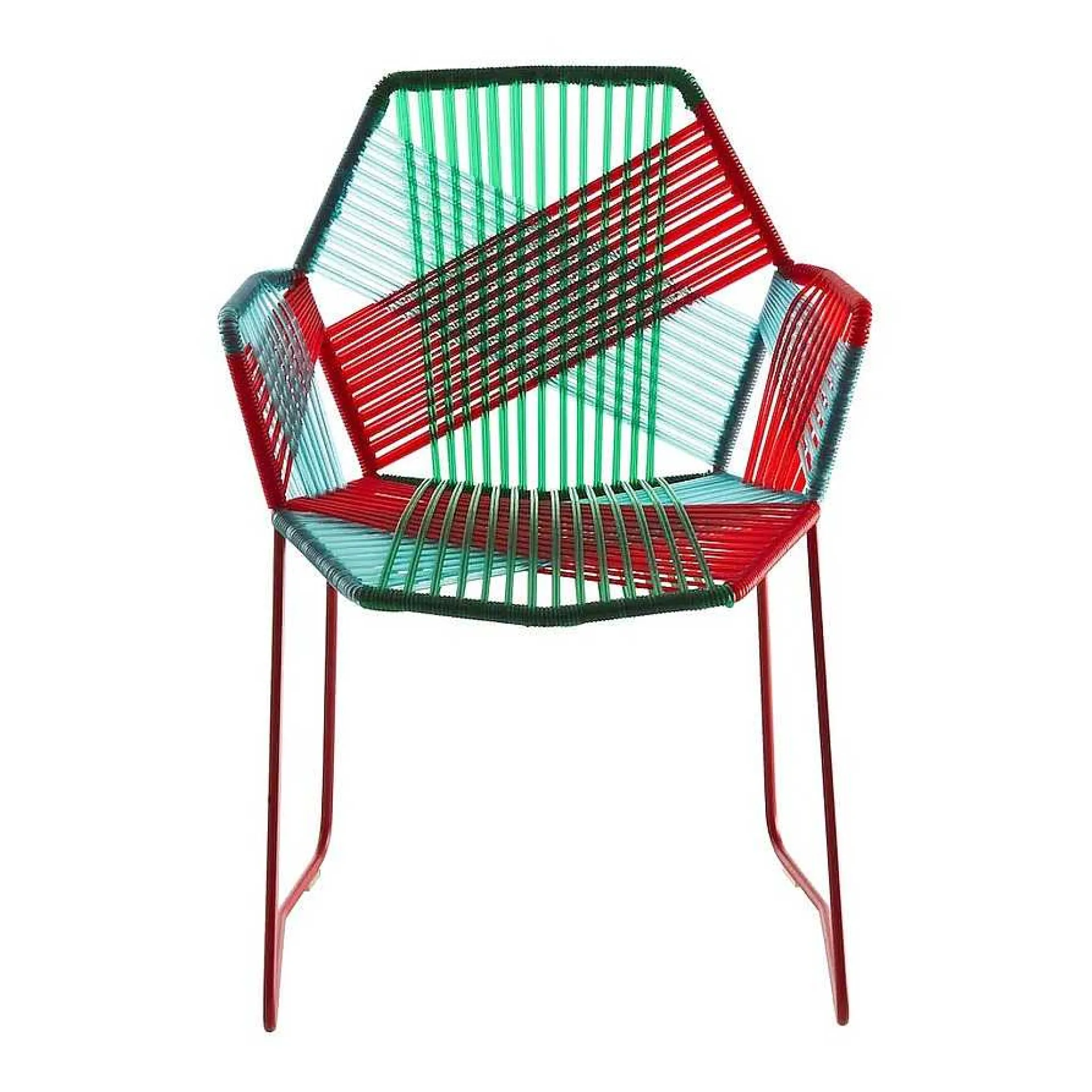Moroso Outdoor Chairs*Tropicalia Chair | Outdoor Chair | Red-Jungle/With Arms