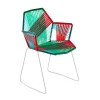 Moroso Outdoor Chairs*Tropicalia Chair | Outdoor Chair | White-Jungle/With Arms