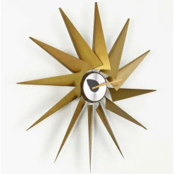 Vitra Clocks*Turbine Clock | Brass/Aluminum