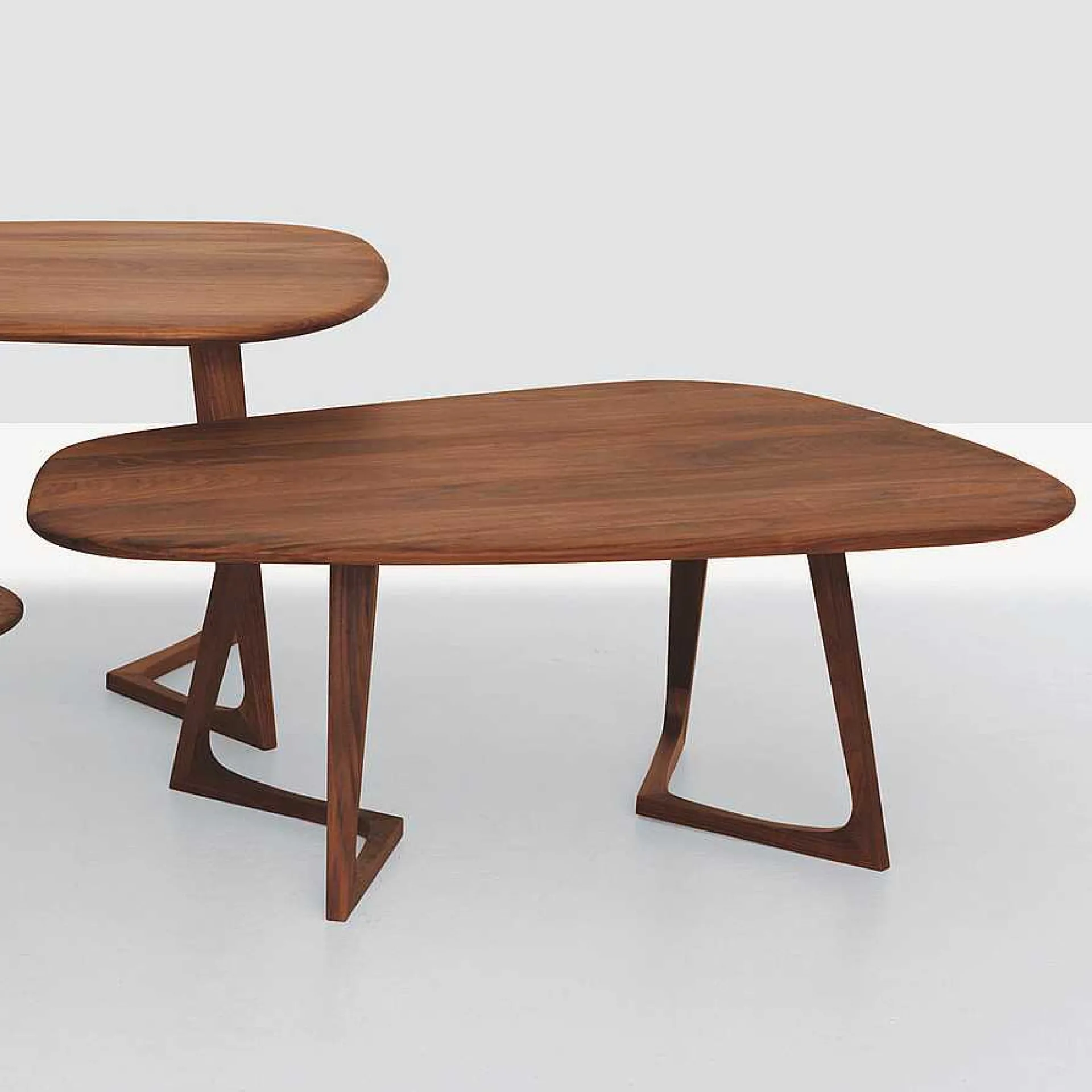 Zeitraum Coffee Tables*Twist Stone L | Coffee Table | American Walnut