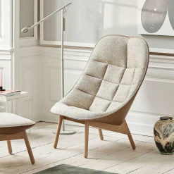 HAY Single Armchairs*Uchiwa | Armchair | Bolgheri, Lgg60 /Sense Nougat