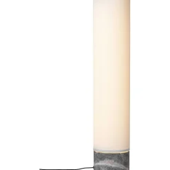 GUBI Pendant Lights*Unbound Floor Lamp | White Linen - Grey Marble/ H 80