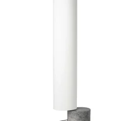 GUBI Pendant Lights*Unbound Floor Lamp | White Linen - Grey Marble/ H 120