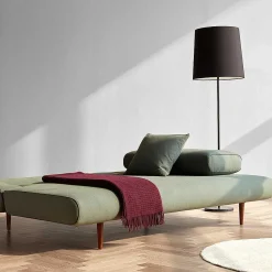 Innovation Living Sofa Beds*Unfurl Lounger Sofa Bed |518 - Dark Wood Legs |140-200 Cm