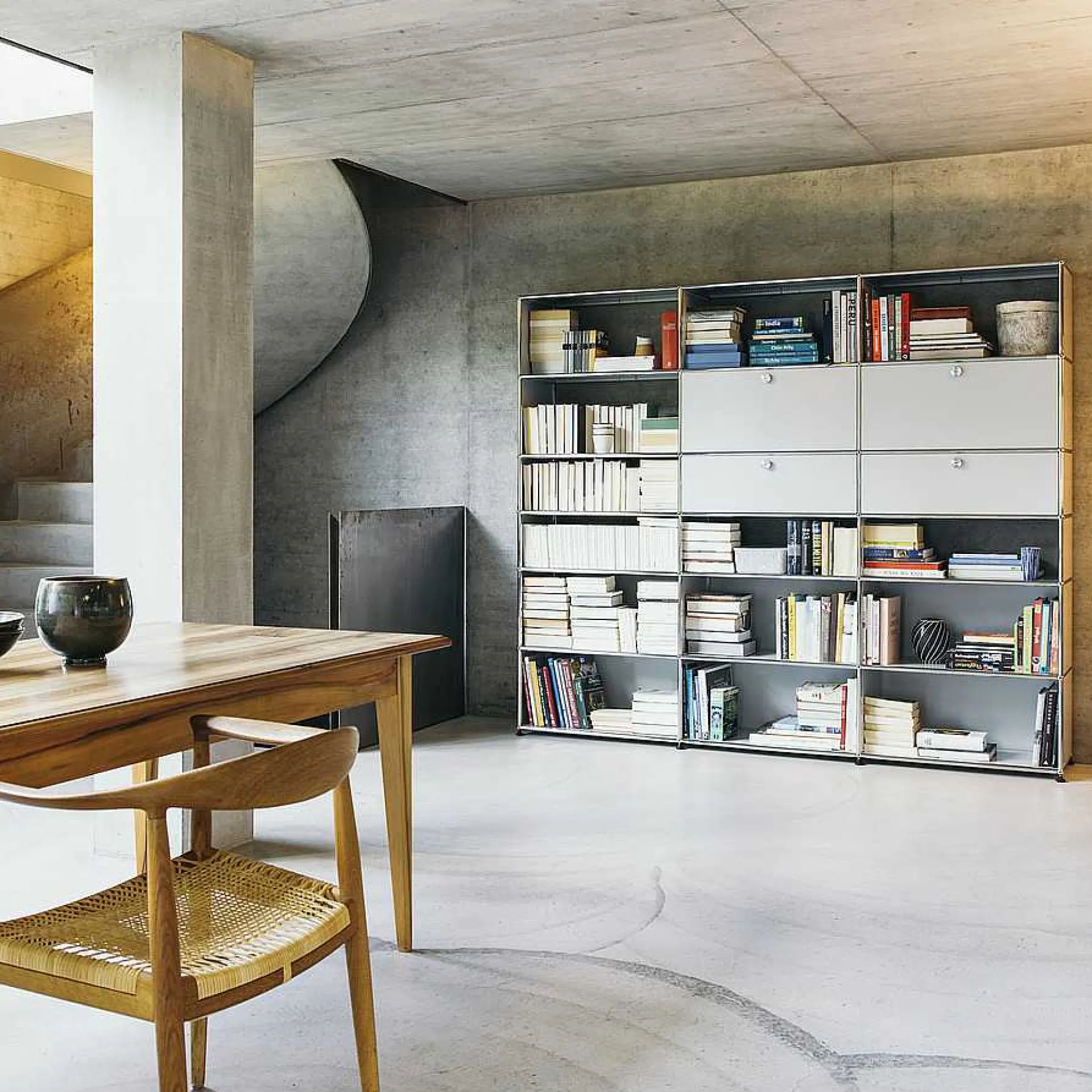 USM Floor Standing Bookcases* Haller Bookshelf | Modular System