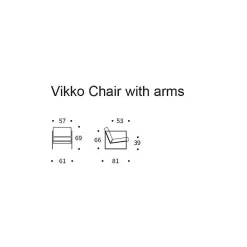 Innovation Living Single Armchairs*Vikko | Armchair | Yellow