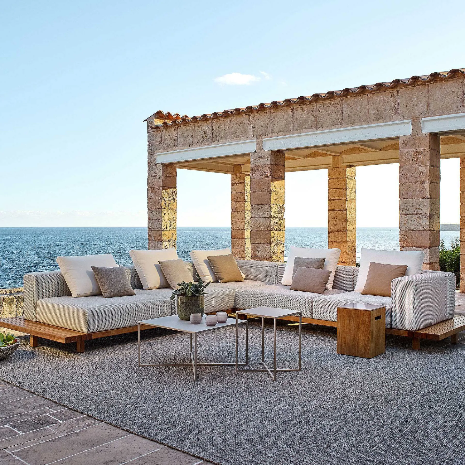 Tribù Sofas And Armchairs*Vis A Vis Sofa | Outdoor
