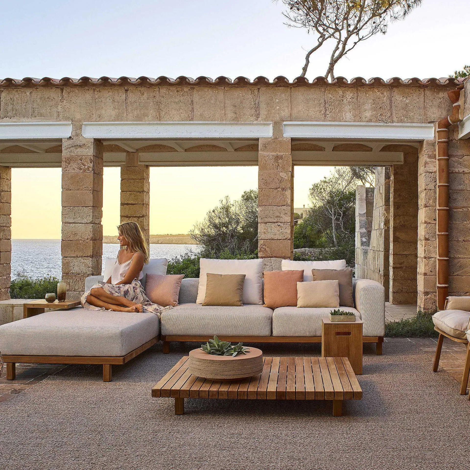 Tribù Sofas And Armchairs*Vis A Vis Sofa | Outdoor