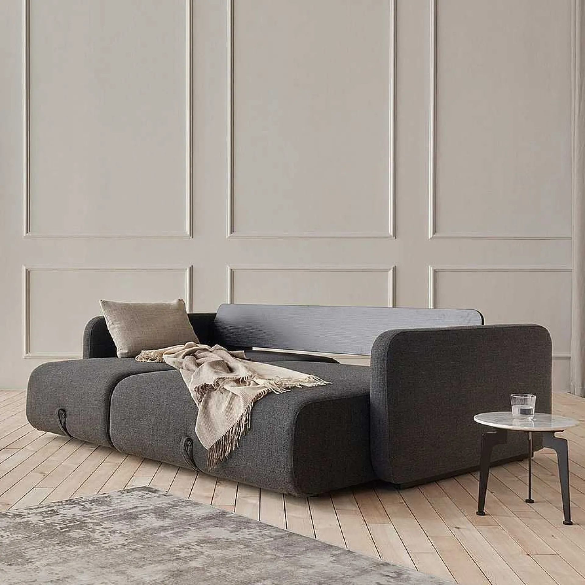 Innovation Living Sofa Beds*Vogan Sofa Bed | 577 - Black Table | 120-200 Cm