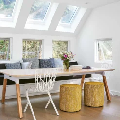 Knoll Outdoor Chairs*Washington Skeleton Chair | Outdoor Chair | White