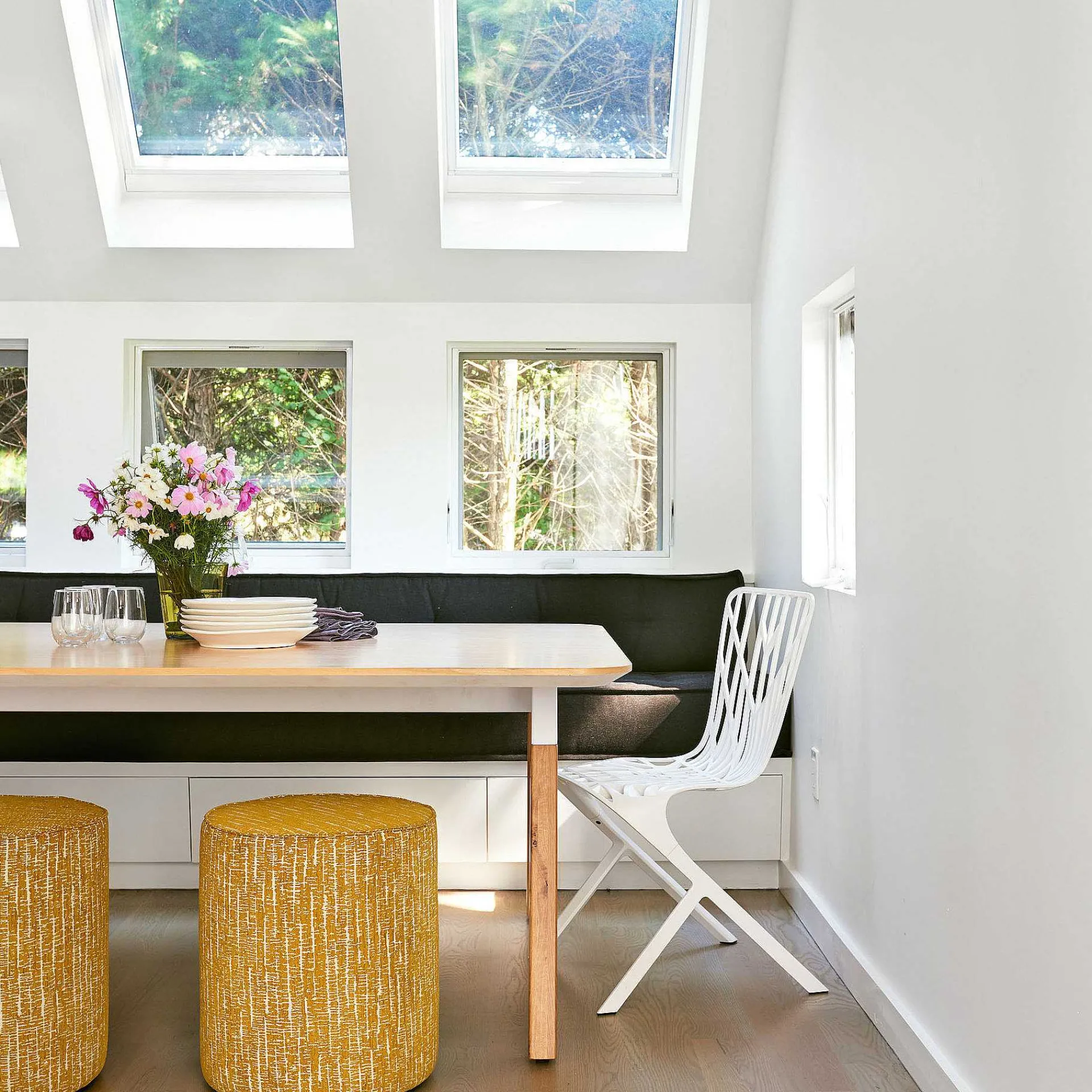 Knoll Outdoor Chairs*Washington Skeleton Chair | Outdoor Chair | White