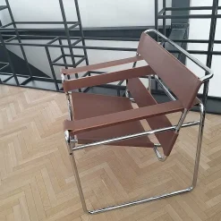 Knoll Single Armchairs*Wassily | Armchair | Chrome/Leather - Ex Display