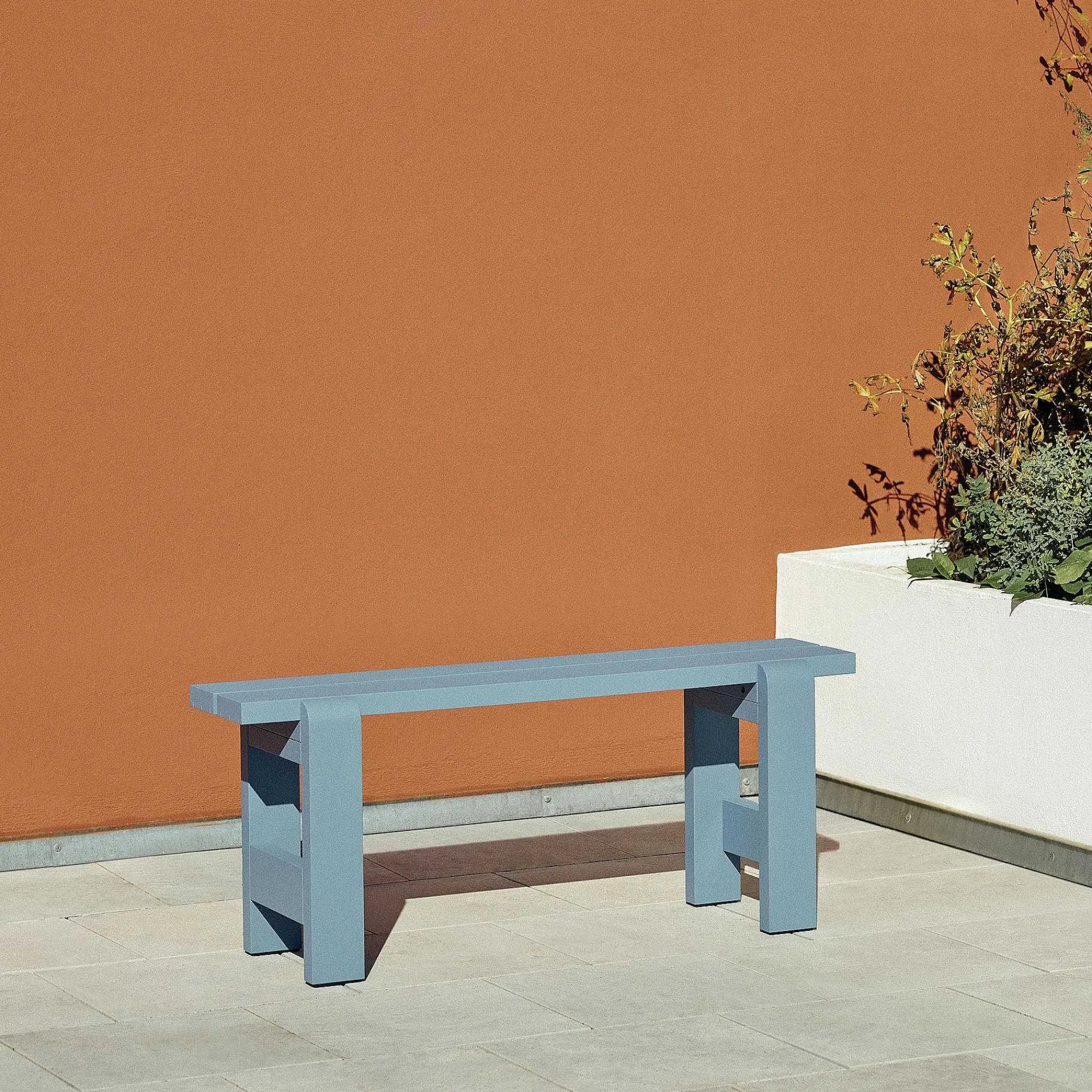 HAY Outdoor Chairs*Weekday Bench | Bench | Azure Blue