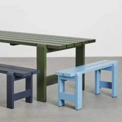 HAY Outdoor Chairs*Weekday Bench | Bench | Azure Blue