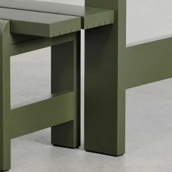 HAY Outdoor Chairs*Weekday Bench | Bench | Olive Green
