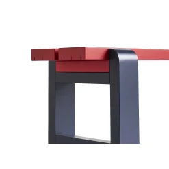 HAY Outdoor Chairs*Weekday Bench Duo | Bench | Blue-Red