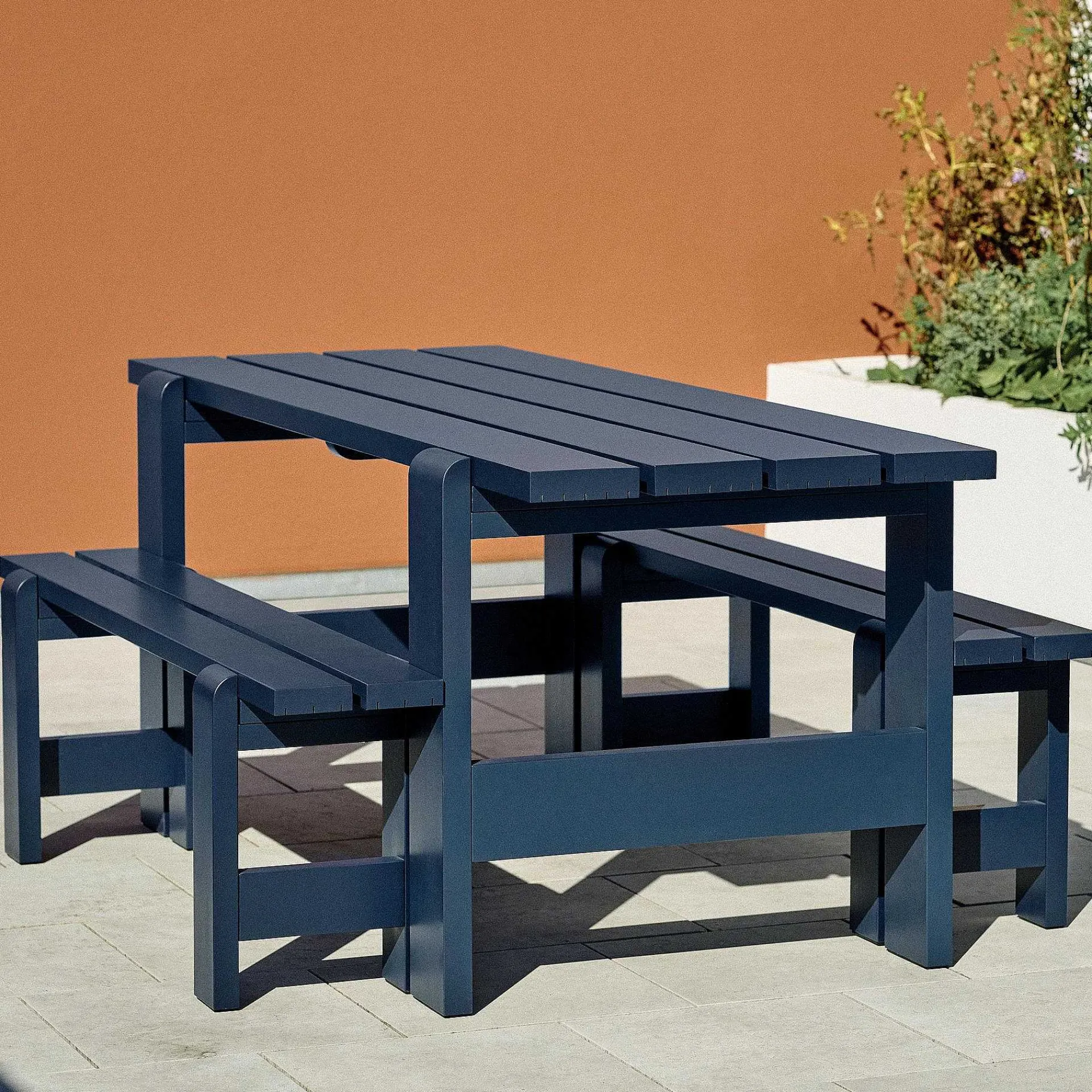 HAY Outdoor Tables*Weekday Table | Outdoor Table | Steel Blue