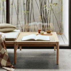 Mater Daybed*Winston Daybed & Winston Cushion | Natural Matte Lacquered Oak