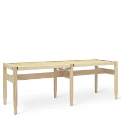 Mater Benches*Wiston Bench | Natural Matte Lacquered Oak