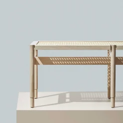 Mater Benches*Wiston Bench | Natural Matte Lacquered Oak