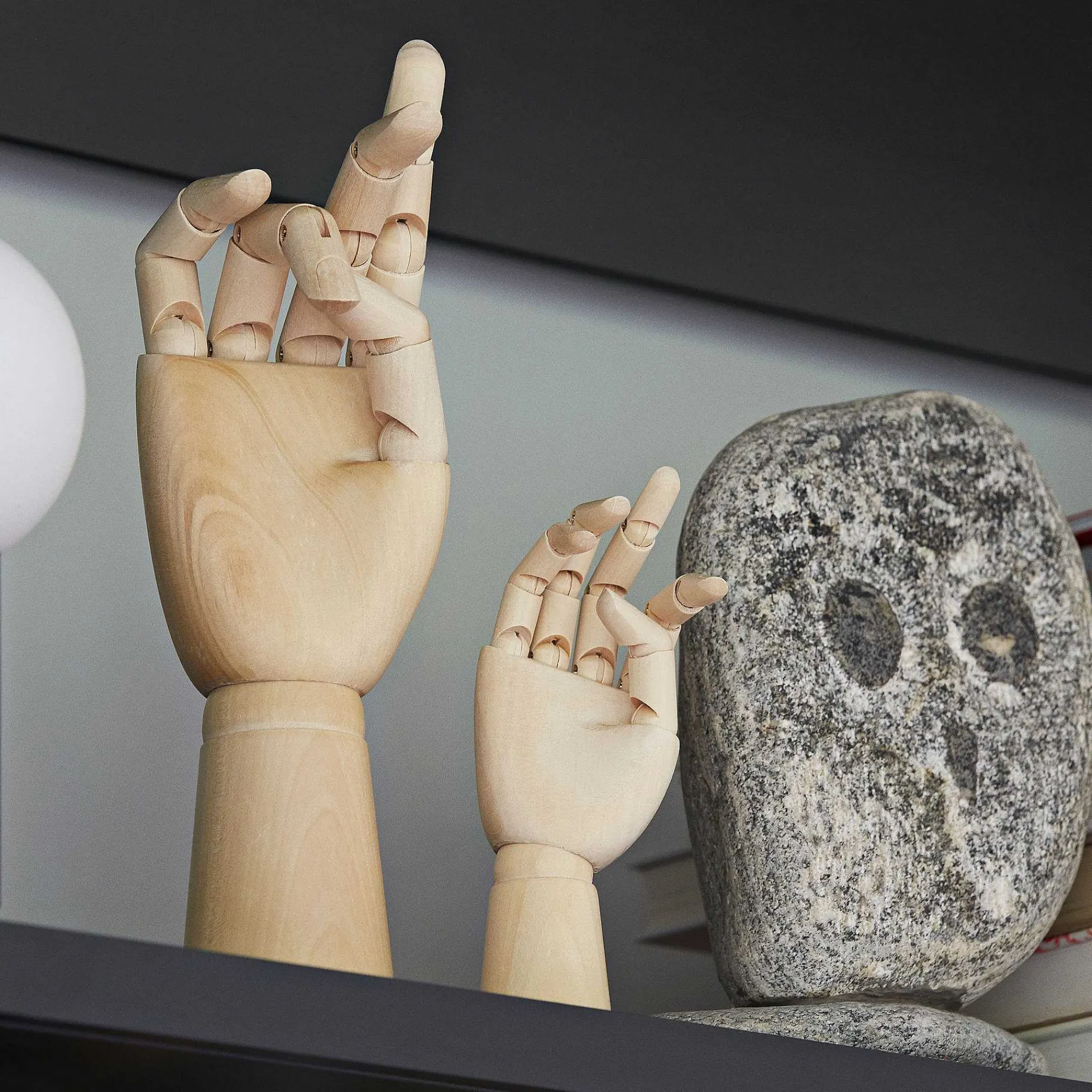 HAY Decoration*Wooden Hand M | Birch Wood Untreated