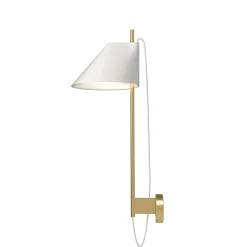 Louis Poulsen Pendant Lights*Yuh Wall | Wall Lamp | White-Brass