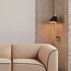 Louis Poulsen Pendant Lights*Yuh Wall | Wall Lamp | White-Brass
